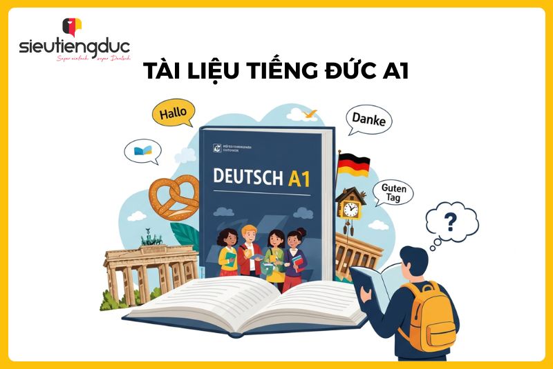 Tổng hợp bộ tài liệu tiếng Đức đầu đủ cho người mới 2 Bộ tài liệu tiếng Đức A1