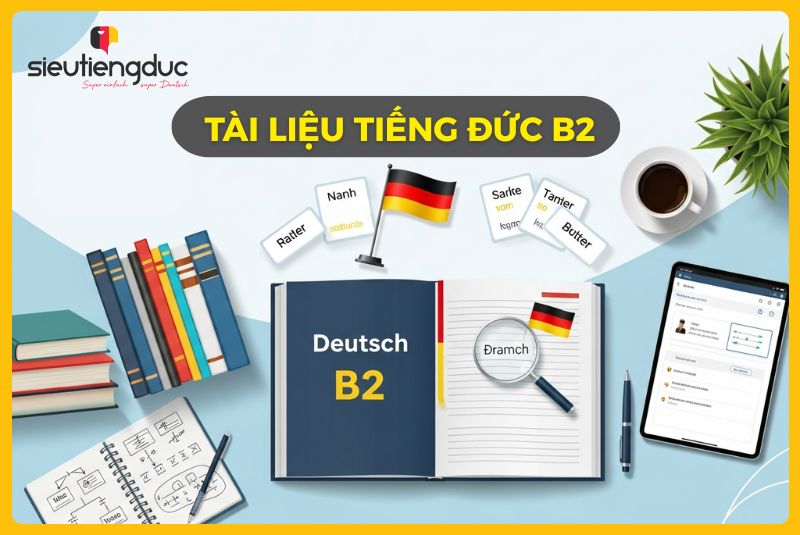Tổng hợp bộ tài liệu tiếng Đức đầu đủ cho người mới 5 Bộ tài liệu tiếng Đức B2