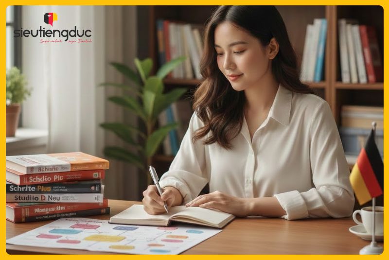 Tổng hợp bộ tài liệu tiếng Đức đầu đủ cho người mới 6 Cách sử dụng hiệu quả bộ tài liệu tiếng Đức đầy đủ cho người mới