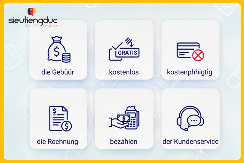 Từ vựng tiếng Đức về dịch vụ và hợp đồng