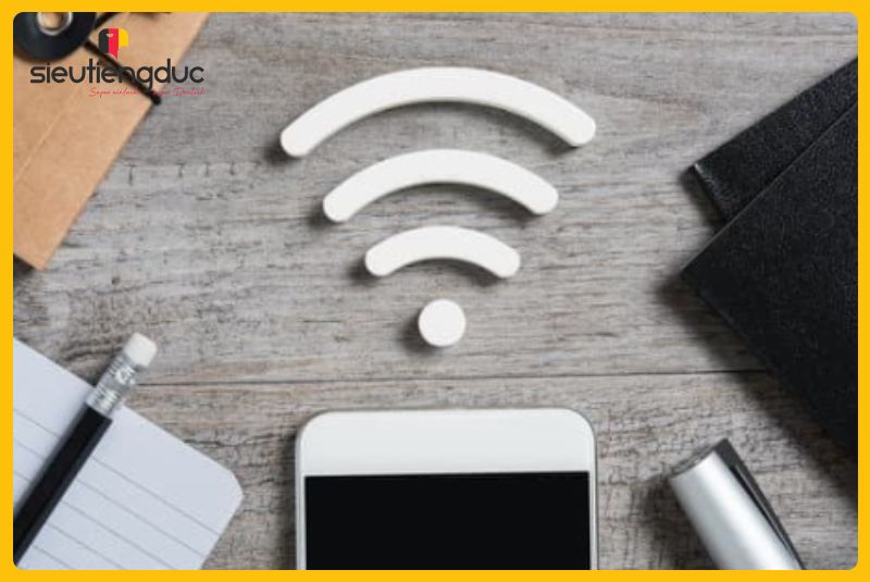 Ứng dụng của từ vựng tiếng Đức chủ đề internet và điện thoại 