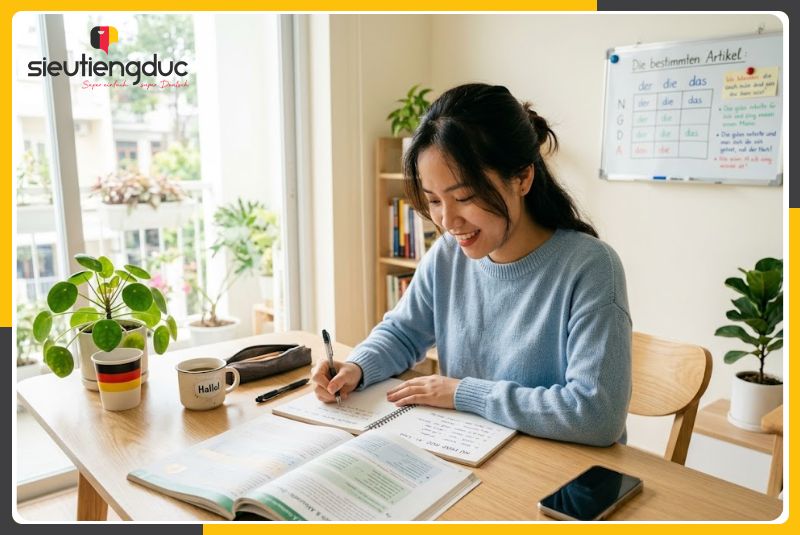 Cách học ngữ pháp A1 dễ hiểu và nhớ lâu 