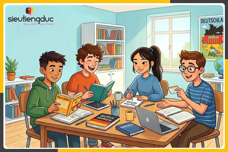Học ngữ pháp A2 tiếng Đức ở đâu chất lượng?