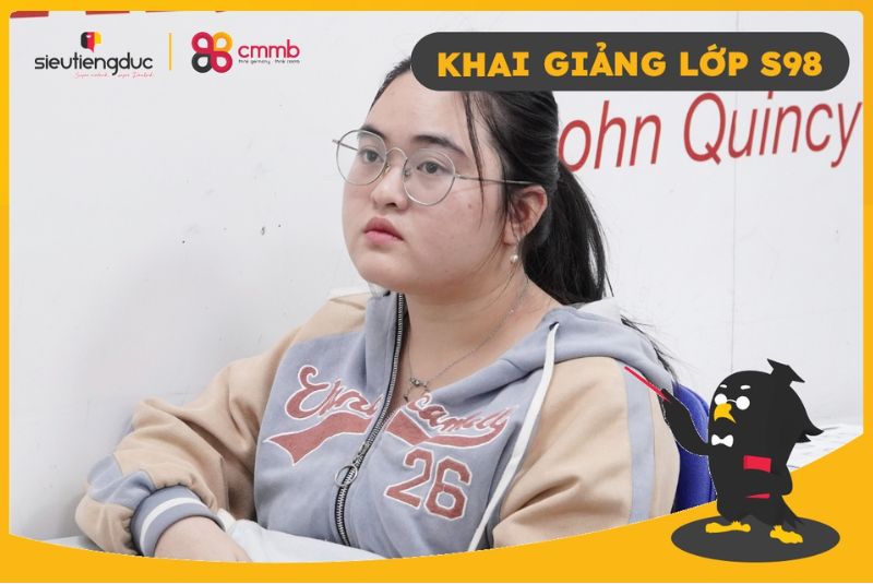 Khai giảng lớp S98 – Mở ra hành trình chạm tới tiếng Đức 6 Từ bước làm quen đến hình thành tư duy tiếp cận ngôn ngữ mới