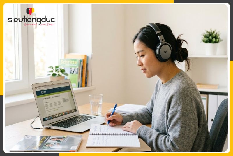 Mẹo luyện nghe tiếng Đức B2 hiệu quả