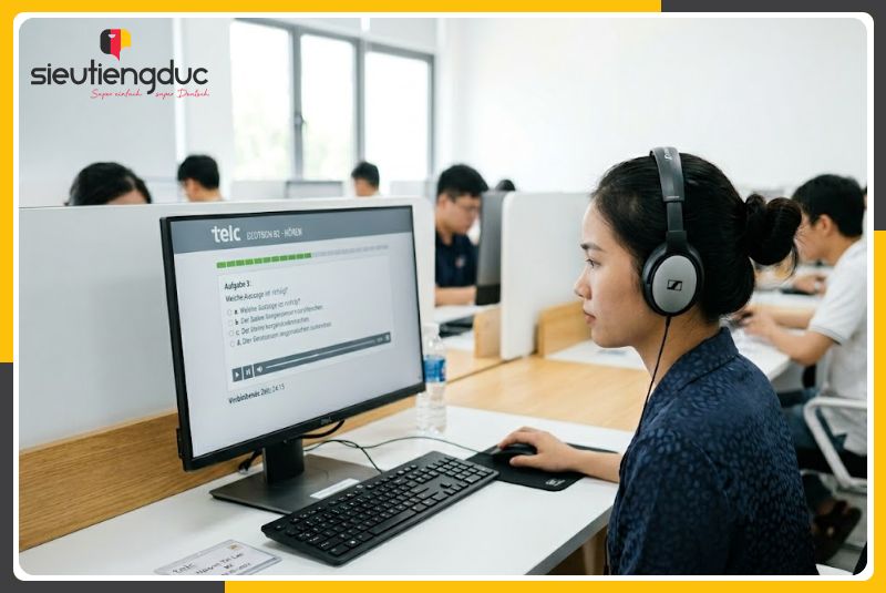 Mục tiêu kỹ năng nghe tiếng Đức trình độ B2