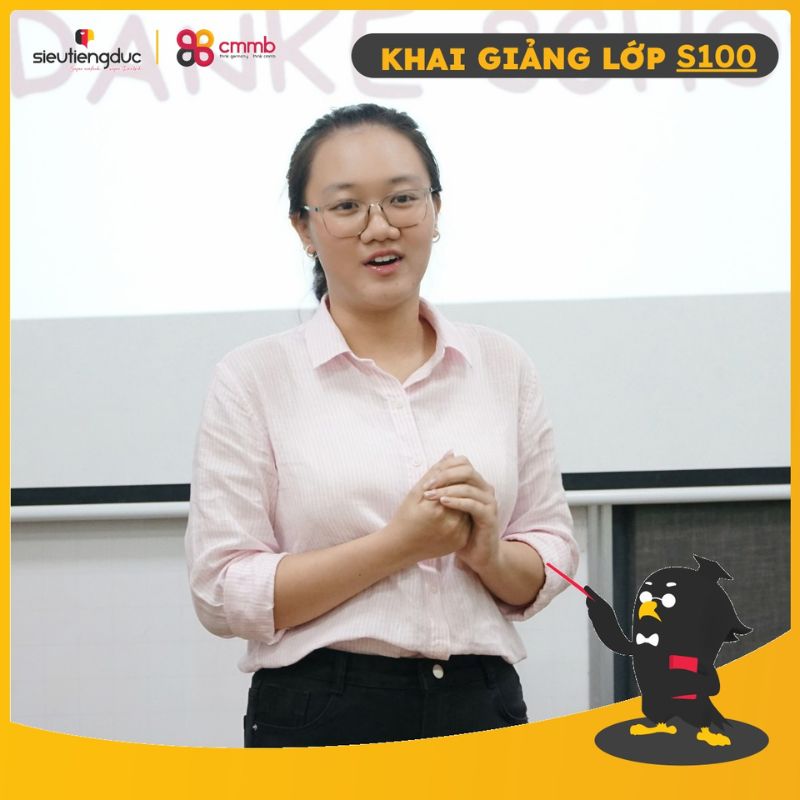 Khai giảng lớp S100 – Mở đầu cho hành trình học tiếng Đức 3 Sự đồng hành từ Siêu Tiếng Đức x CMMB tạo nền tảng vững chắc