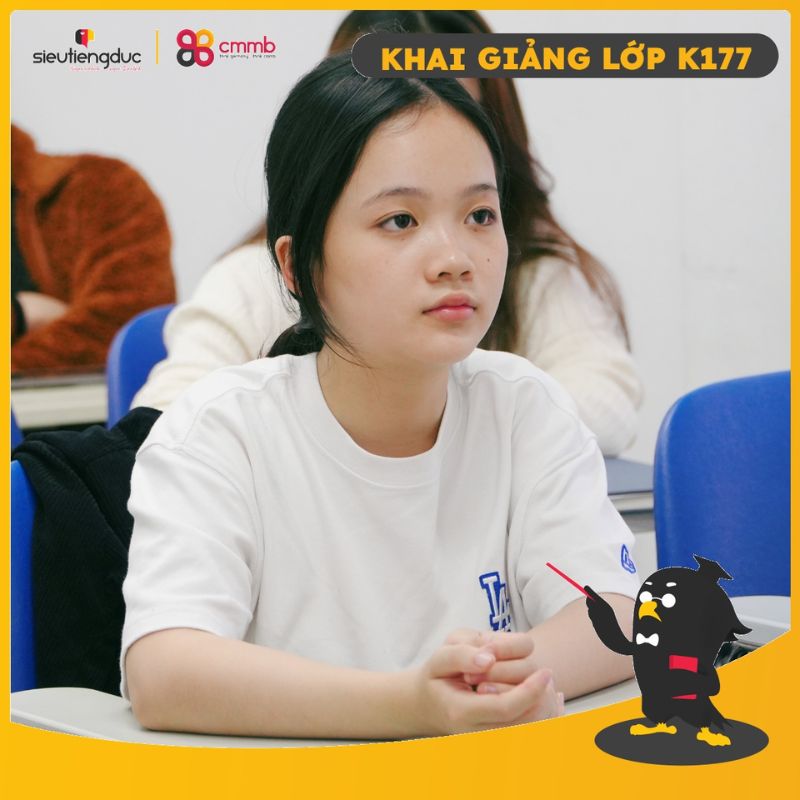 Khai giảng lớp K177 – Khởi động hành trình chinh phục tiếng Đức 3 Tinh thần học tập dần định hình rõ nét trong K177