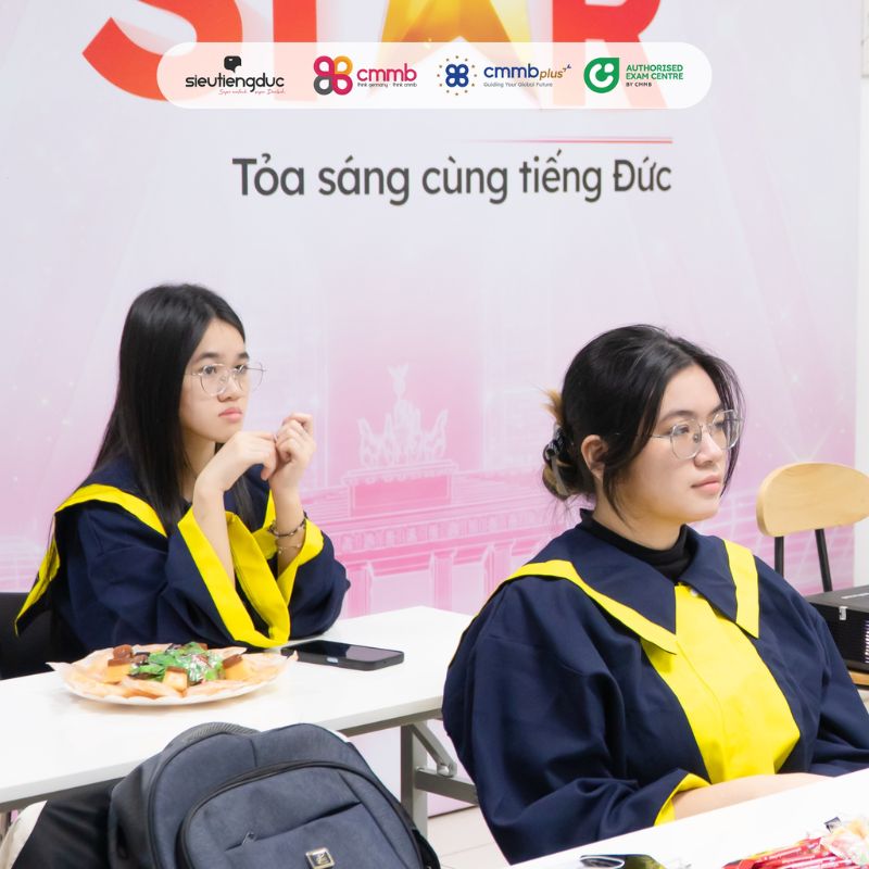 Vinh danh học viên đỗ B1 tháng 4/2026 1 Dấu ấn vinh danh học viên đỗ B1 tháng 4/2026 tại Siêu Tiếng Đức x CMMB