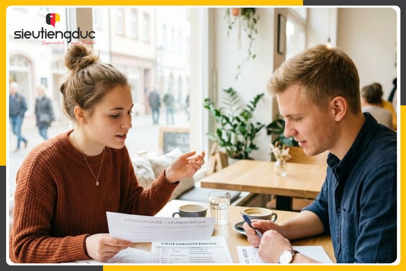 Tổng hợp mẫu câu hội thoại tiếng Đức chủ đề hỏi lịch học nghề và lịch thi 5 Các lỗi thường gặp khi hỏi lịch học nghề và lịch thi bằng tiếng Đức