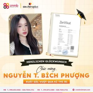Kỳ thi TELC tiếng Đức tại TPHCM và Hà Nội 2026 12 Học viên đỗ B1 Tháng 5/2026