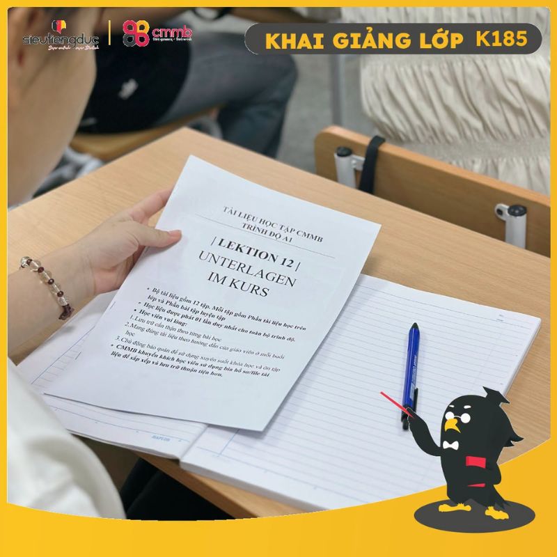 Khai giảng lớp K185 sẵn sàng cho chặng đường hội nhập tại Đức 2 Điều gì tạo nên sức hút của lớp K185?
