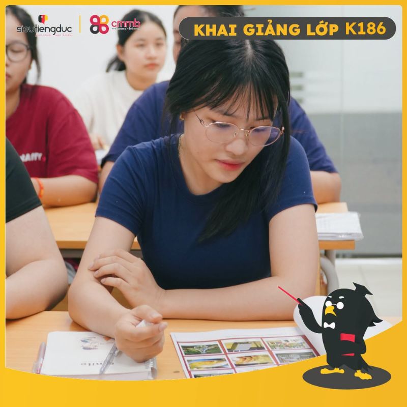 Khai giảng lớp K186 – Hành trình mới của học viên tại Siêu Tiếng Đức x CMMB 2 Hành trình học tập và đào tạo tại lớp K186