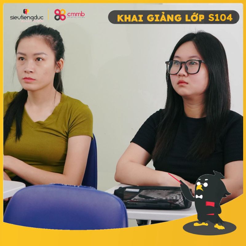 Khai giảng lớp S104 – Chinh phục tiếng Đức cùng Siêu Tiếng Đức x CMMB 4 Môi trường học tập truyền cảm hứng tại Siêu Tiếng Đức x CMMB
