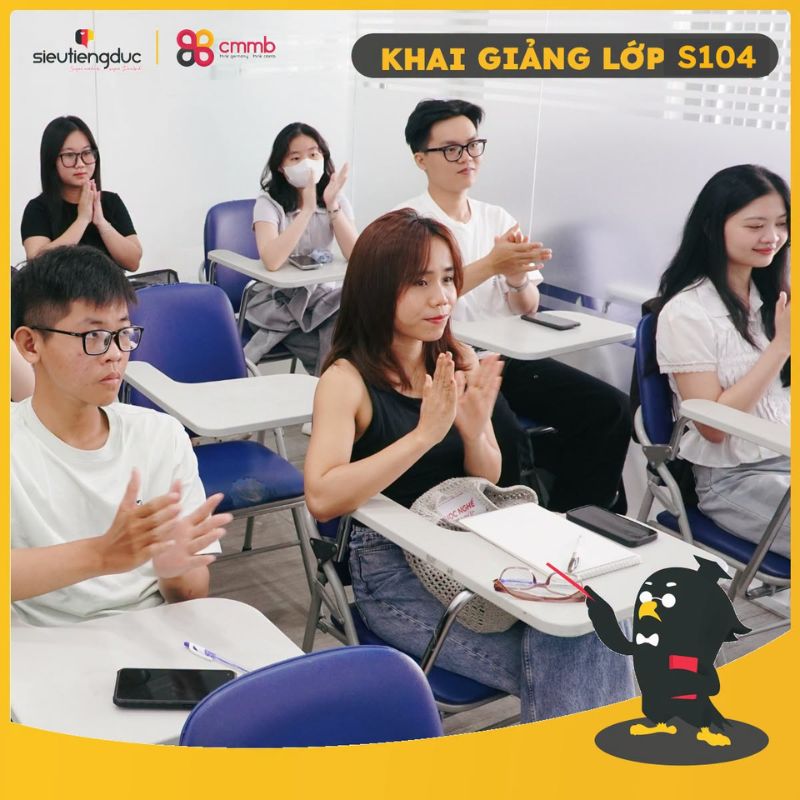 Khai giảng lớp S104 – Chinh phục tiếng Đức cùng Siêu Tiếng Đức x CMMB 6 khai giang lop s104