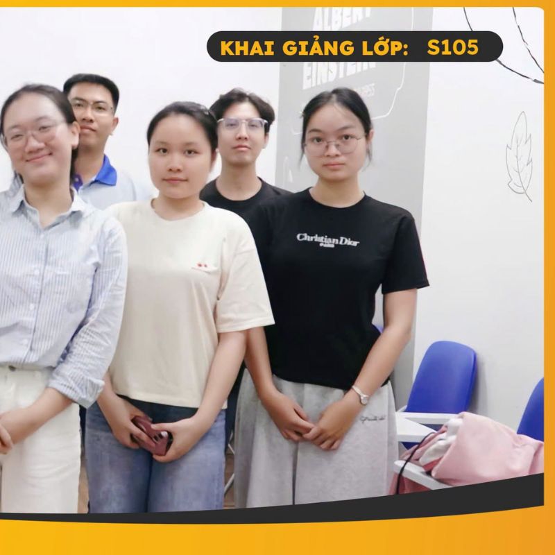 Khai giảng lớp S105 bắt đầu chặng đường tri thức mới 2 S105 mang theo tinh thần học tập tích cực
