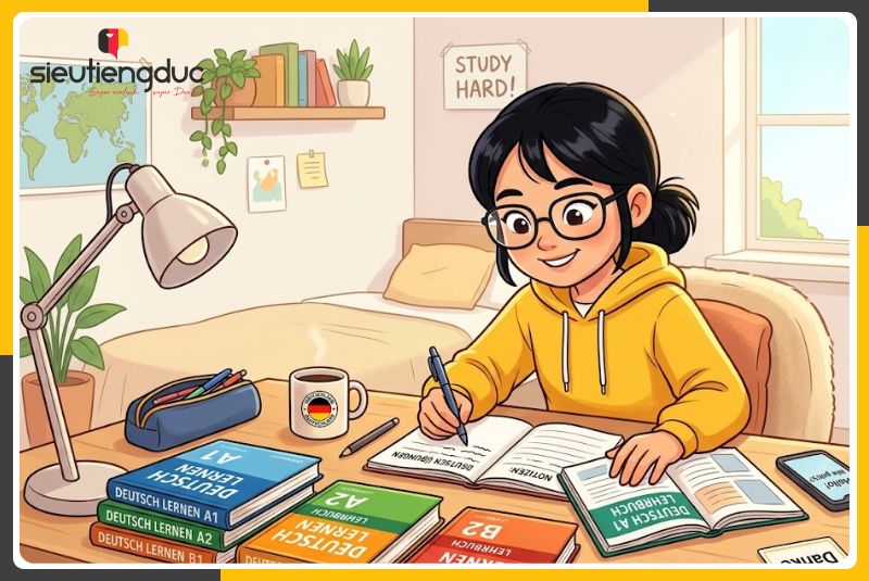 Khai giảng lớp S105 bắt đầu chặng đường tri thức mới 3 Lộ trình học và chinh phục tiếng Đức từ A1–B2 miễn phí