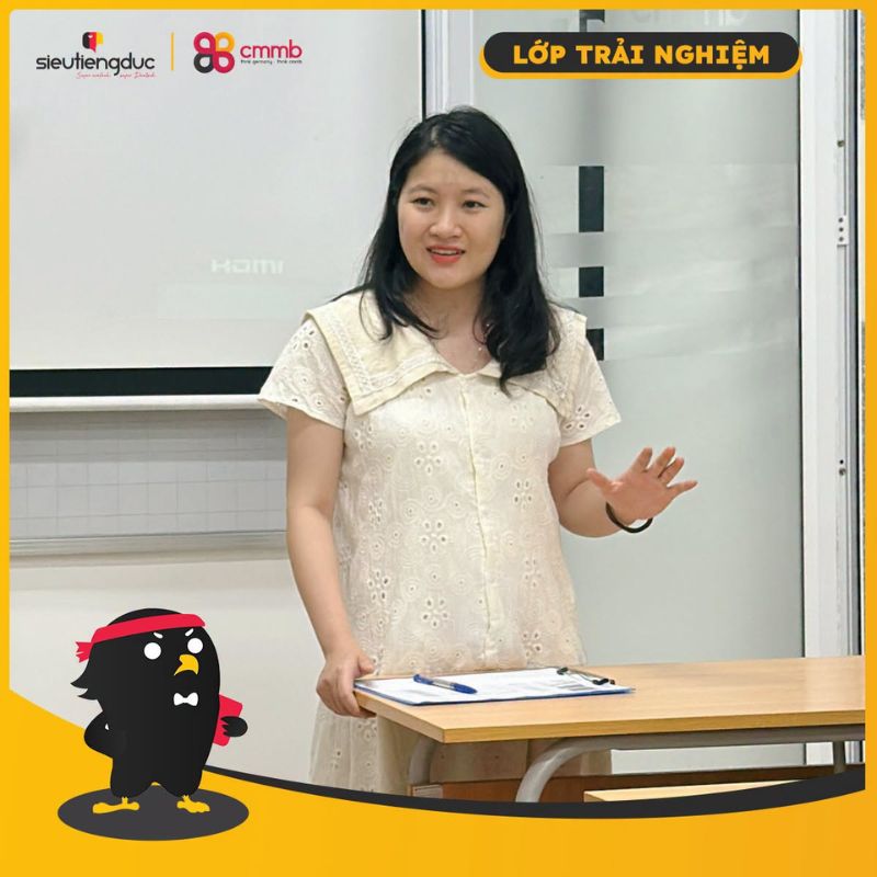 Khai giảng lớp trải nghiệm K186 tại Siêu Tiếng Đức x CMMB Việt Nam 33 Khai giảng lớp trải nghiệm K186
