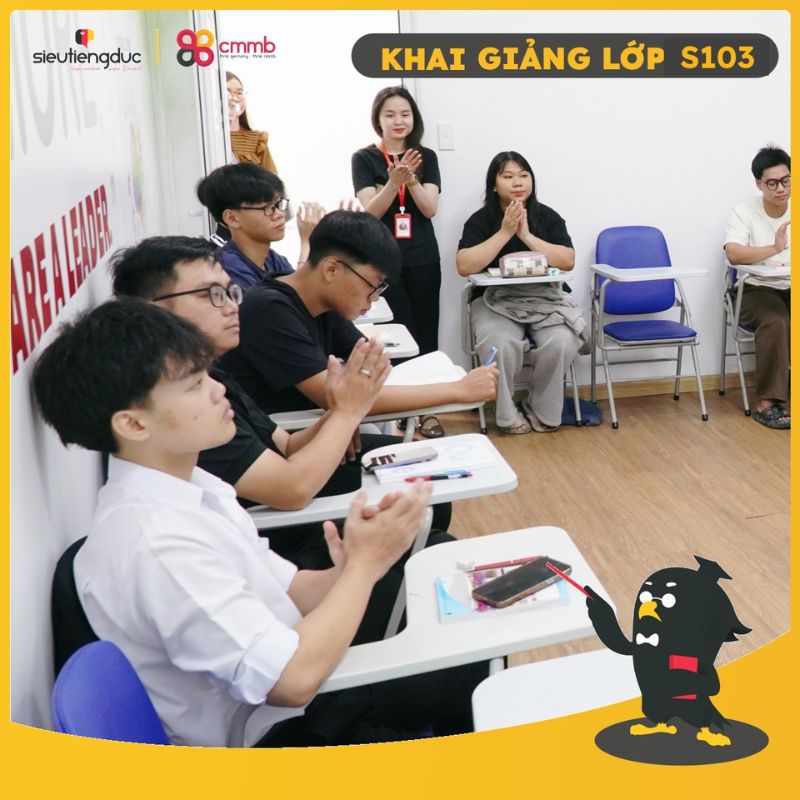 Không khí học tập tràn đầy năng lượng 