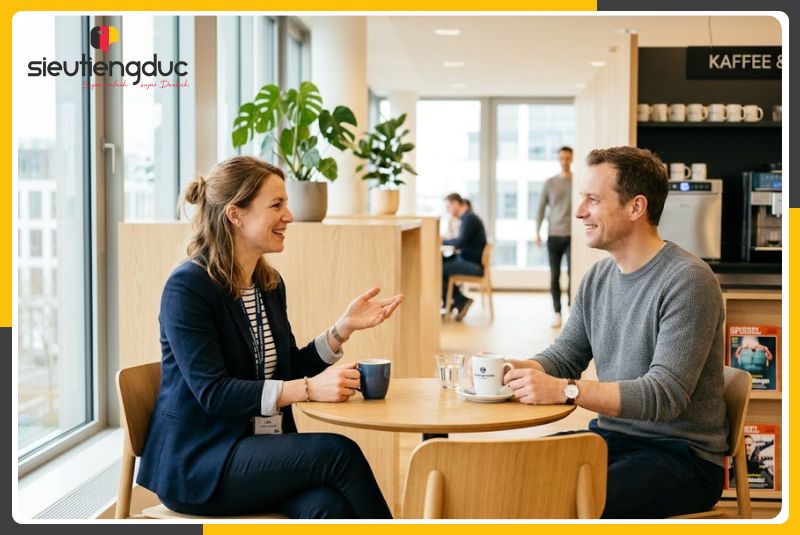 Tổng hợp từ vựng tiếng Đức chủ đề small talk nơi công sở dễ nhớ 6 Lưu ý khi sử dụng small talk trong môi trường công sở tại Đức