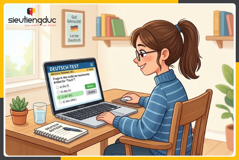 Luyện thi tiếng Đức THPT QG 2026 cùng Siêu Tiếng Đức