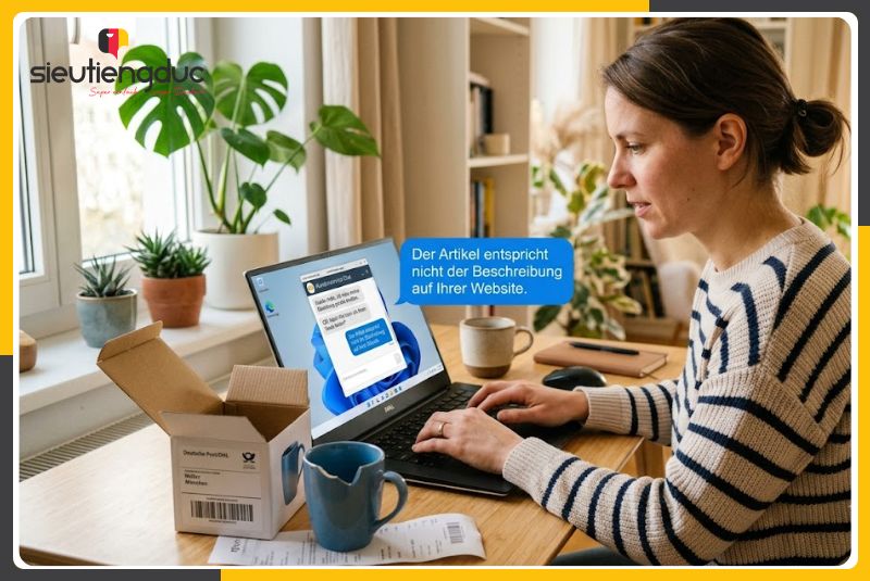 Từ vựng tiếng Đức chủ đề khiếu nại chính thức và văn bản phản hồi 3 Mẫu câu tiếng Đức trong văn bản khiếu nại và phản hồi