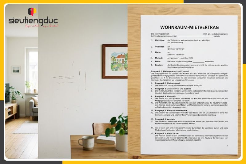 Mẫu câu hội thoại tiếng Đức chủ đề trao đổi về tiền cọc và hoàn cọc chi tiết 5 Những lý do phổ biến khiến tiền cọc bị khấu trừ tại Đức
