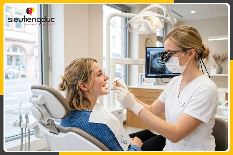 Mẫu câu hội thoại tiếng Đức chủ đề đau răng và đặt lịch nha khoa 1 Vì sao nên học mẫu câu tiếng Đức về đau răng và đặt lịch nha khoa?